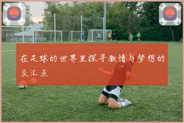 在足球的世界里探寻激情与梦想的交汇点